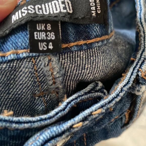 Missguided high rise slim straight size 27 - Picture 5 of 5